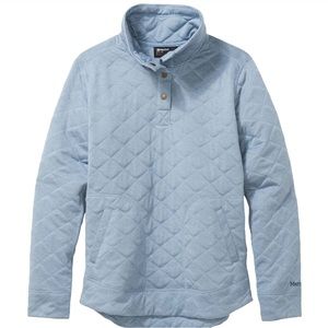 Marmot Light Blue Quilted Women's Sweater